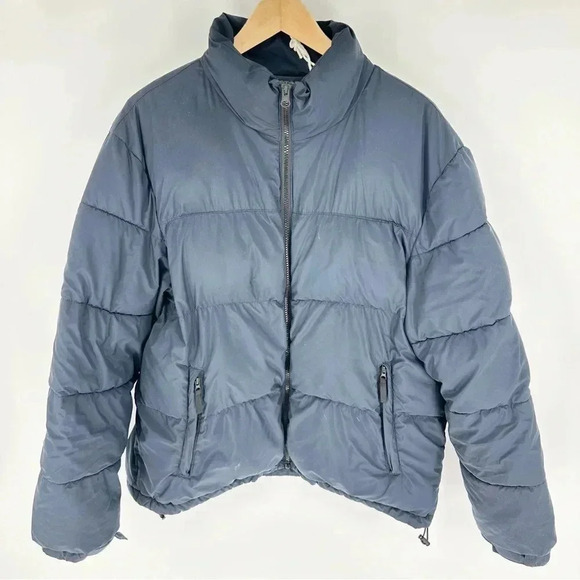 Zara Puffer jacket navy color - Picture 1 of 6